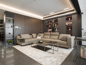 冠江墅150平完工實景案例